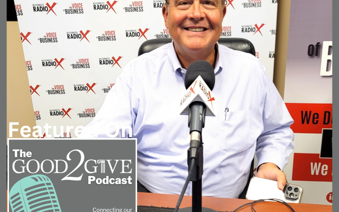 Emory Morsberger Appeared on the Good2Give Podcast