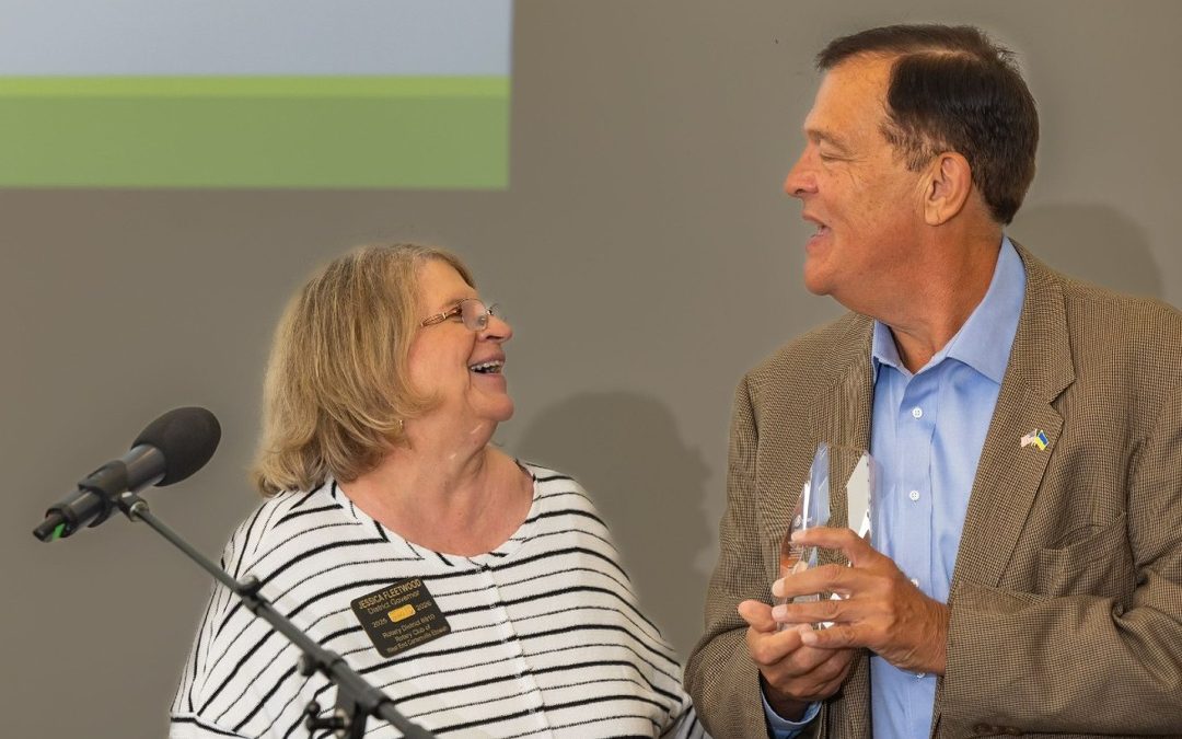 AROUND TOWN: Morsberger honored with inaugural Rotary Peace & Unity Award